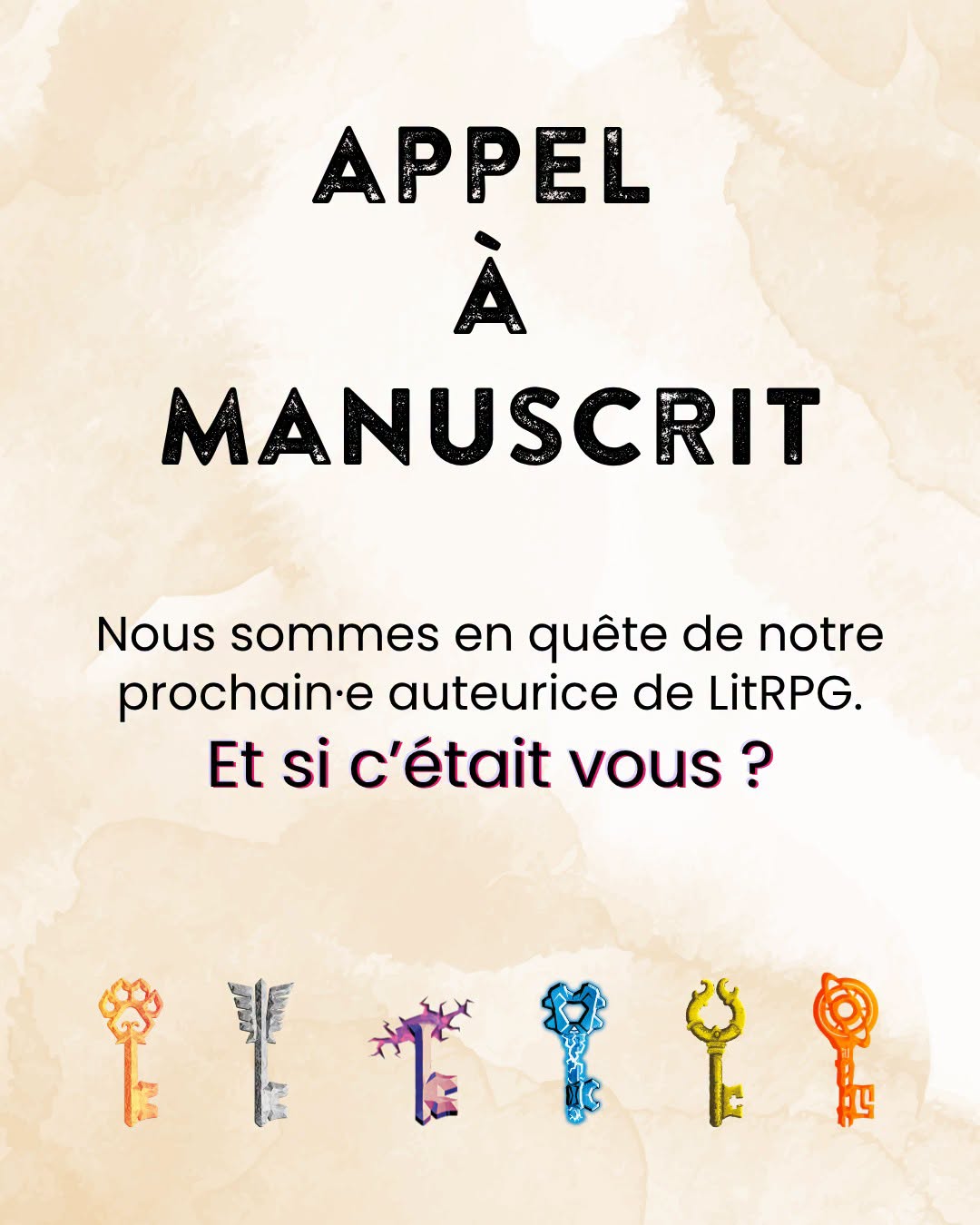 L'Appel à manuscrits des éditions Lorestone